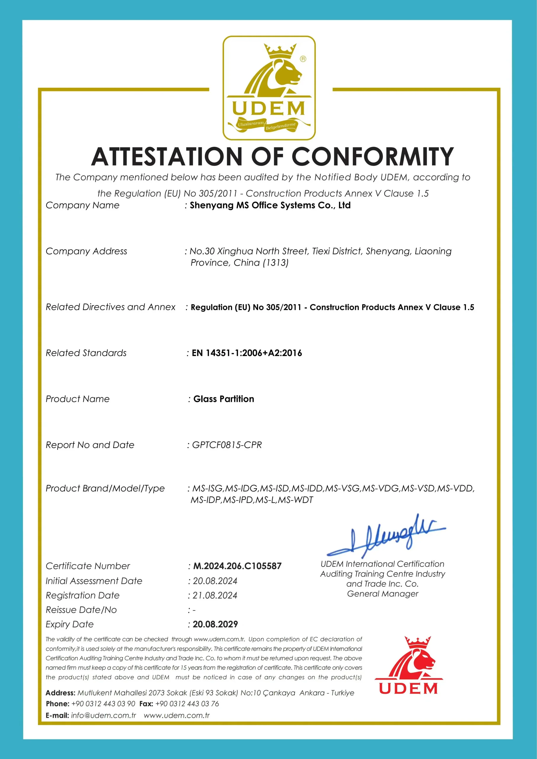CE Certification