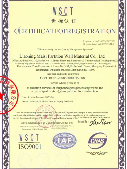 ISO Certification
